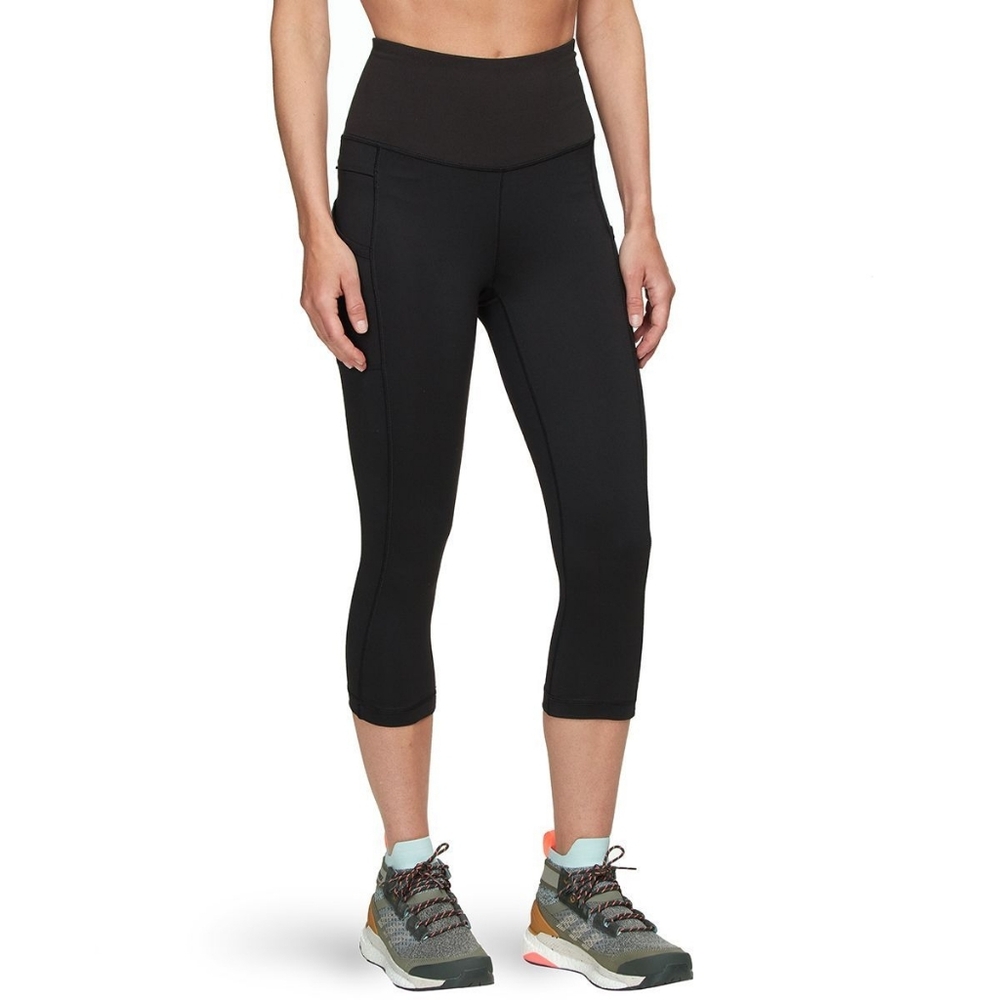 Patagonia Cropped Capri‎ Performance Leggings Women’s M Black Athletic